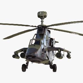 Eurocopter Tiger EC665 German Rigged